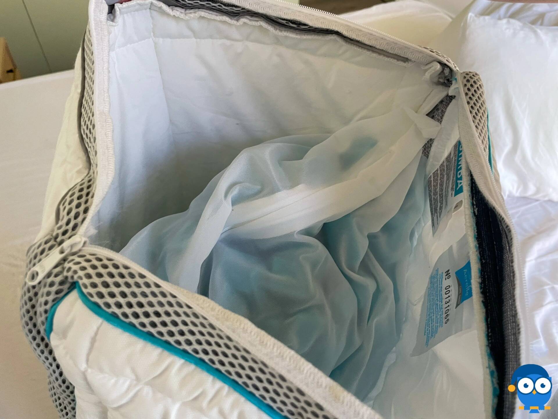 oreiller simba circulation de l air